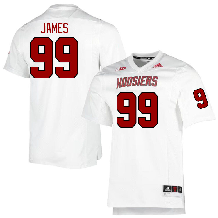 Men #99 Nick James Indiana Hoosiers College Football Jerseys Stitched-Retro